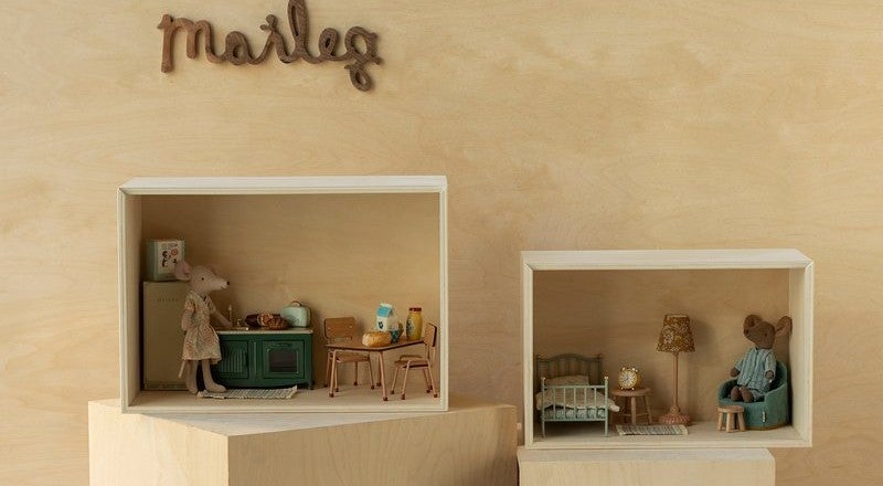 Maileg hiiret ja j&auml;n&ouml;t