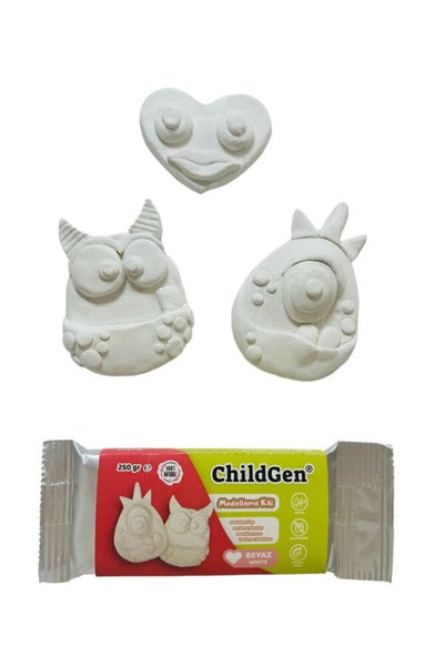 Muovailusavi- Air Dry Modelling Clay &ndash; valkoinen