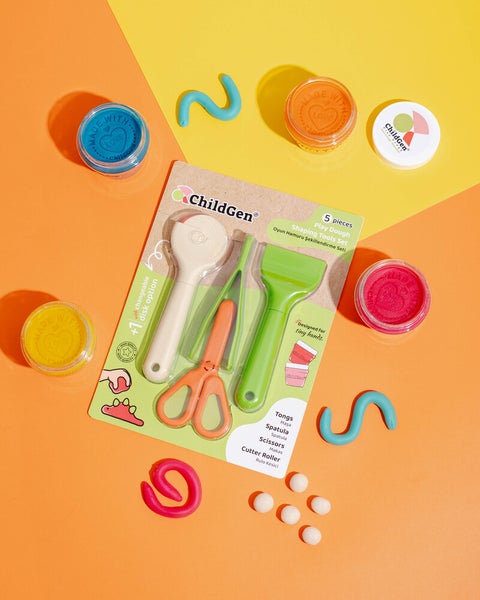 Muovailusetti- Playdough Modelling Set