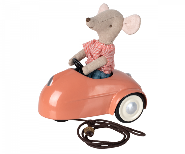 Maileg - Mouse car - Coral