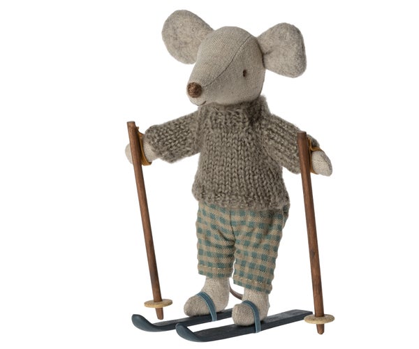 Hiiht&auml;v&auml; isovelihiiri - Winter mouse with ski set, Big brother