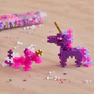 Plus-Plus Glitter Unicorns / 100 pcs Tube 3+