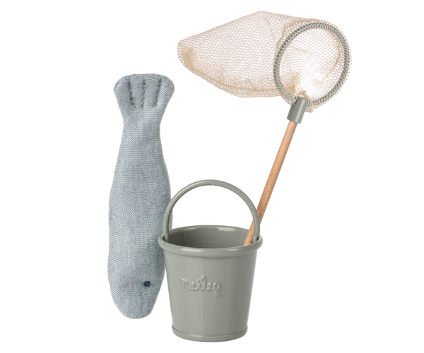 Maileg- Fishing set, Mouse