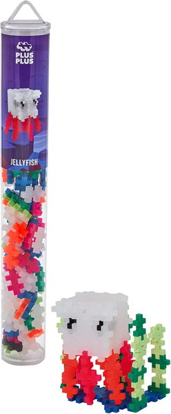 Plus-Plus Jellyfish / 100 pcs. Tube 3+