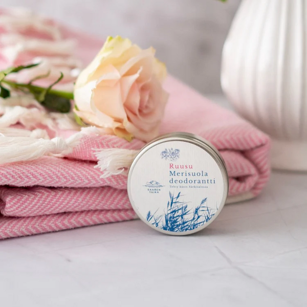 Saaren Taika- Ruusu Merisuola voidedeodorantti