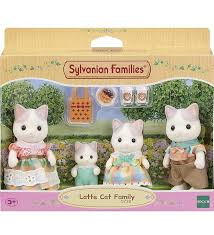 Sylvanian Families - Latte Cat Family