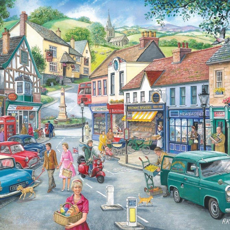 At The Shops 1000 Piece Puzzle