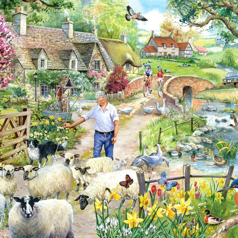 Shepherd&prime;s Lane 1000 Piece Puzzle