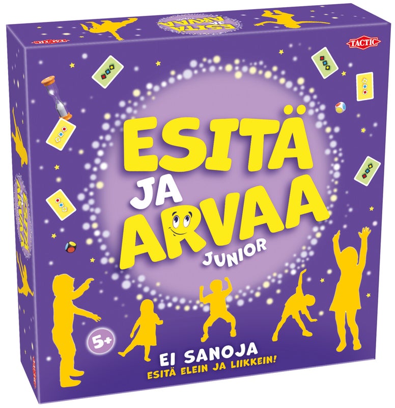 Esit&auml; ja Arvaa Junior lautapeli