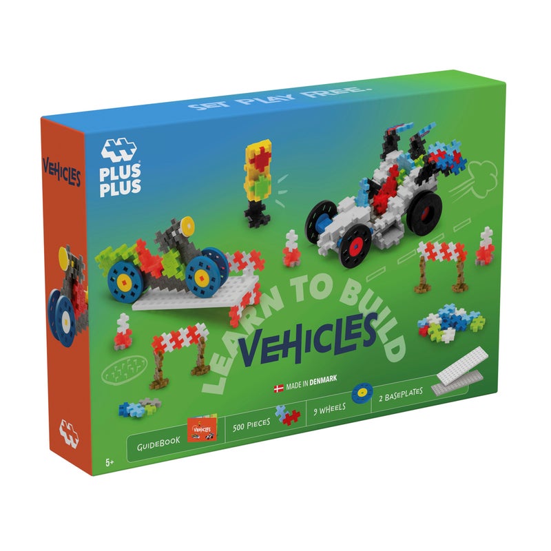 Plus-Plus Learn to build Vehicles