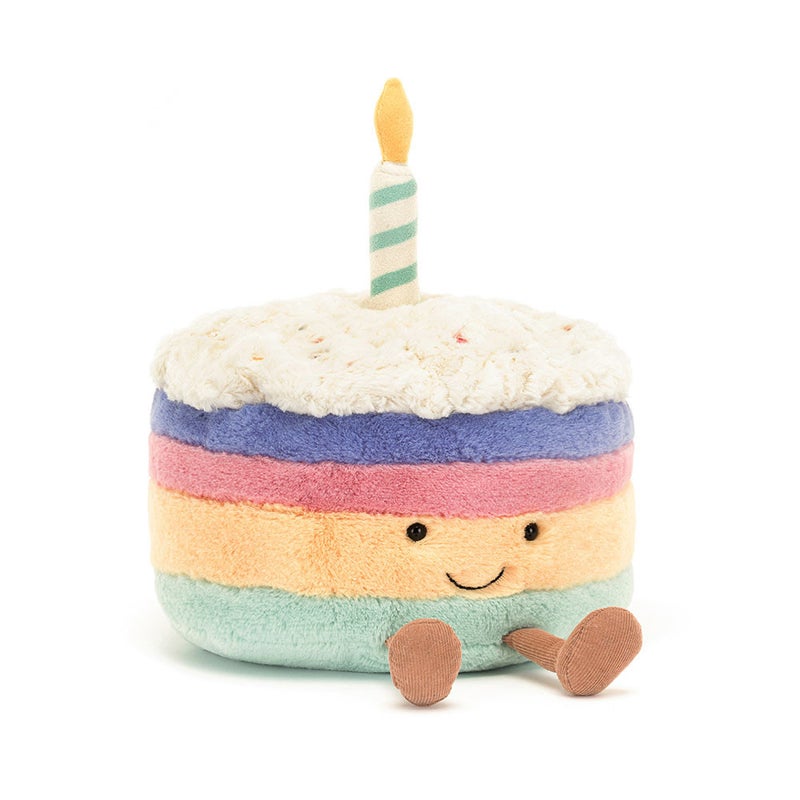Jellycat Rainbow Birthday Cake
