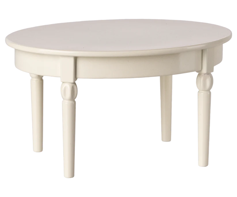 Maileg, Vintage dining table, Mouse - Off white