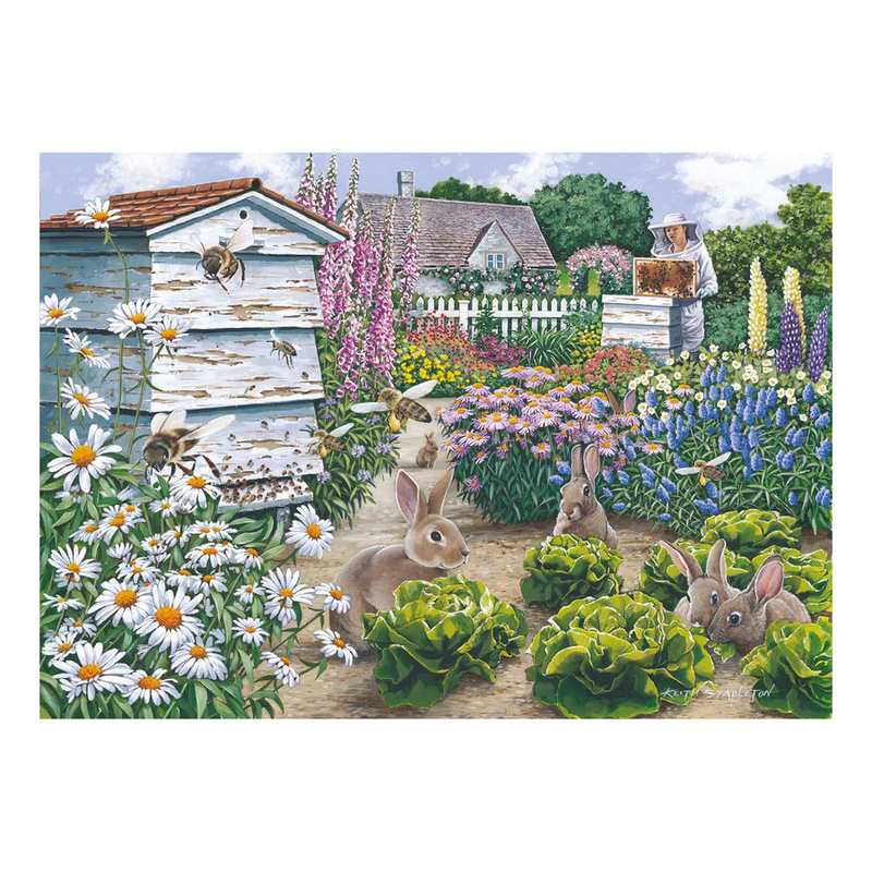 Honey Bunnies 500 Piece Puzzle