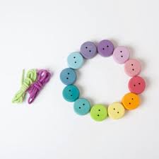 Grimms Small Pastel buttons
