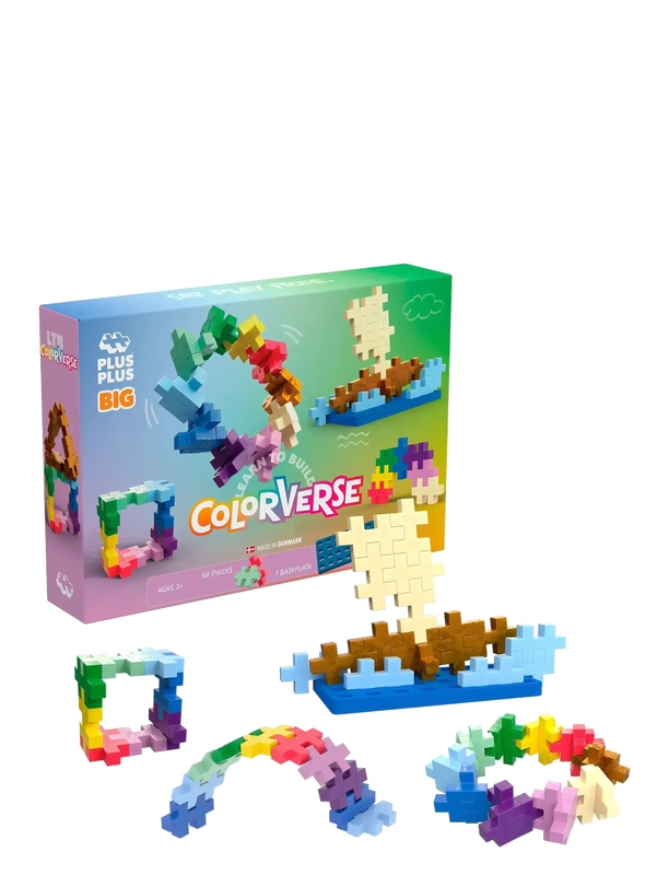 Plus-Plus BIG Learn to build - Colorverse rakennussetti