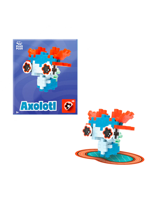 PlusPlus Blue Axolotl 5+